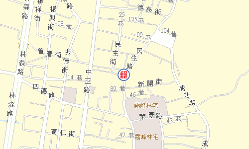 Wufeng Minsheng Road Post Office emap