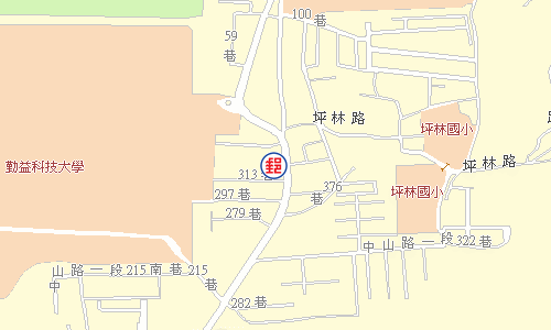 太平坪林郵局電子地圖