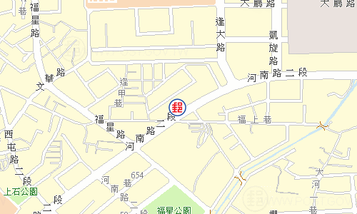 Taichung Fengjia Post Office emap