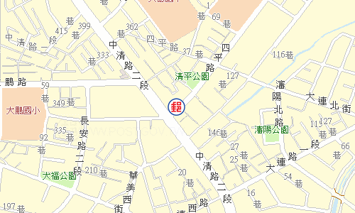 Taichung Shuinan Post Office emap