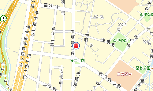 Taichung Xitun Post Office emap