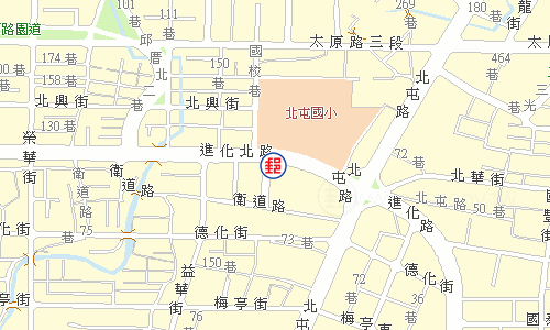 Taichung Beitun Post Office emap