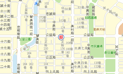 Taichung Gongyi Road Post Office emap