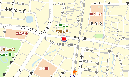 Taichung Dakengkou Post Office emap