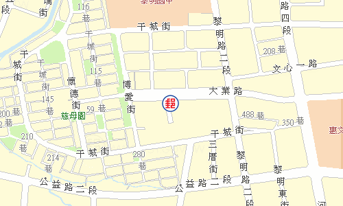 Taichung Liming Post Office emap