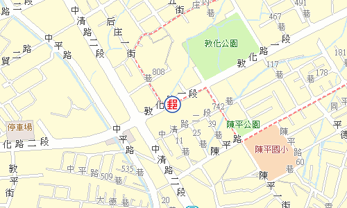臺中敦化路郵局電子地圖