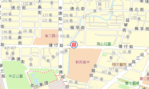 Taichung Jianxing Road Post Office emap