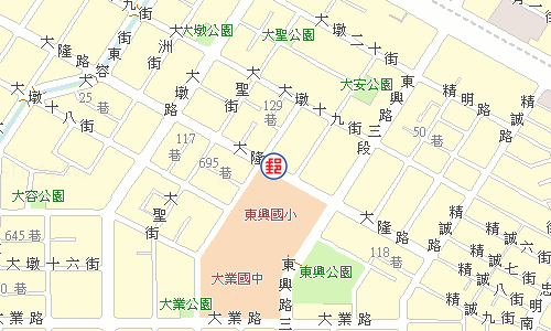 Taichung Dalong Road Post Office emap