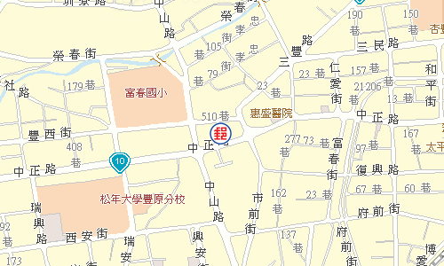 豐原郵局電子地圖