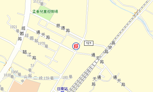 大甲日南郵局電子地圖