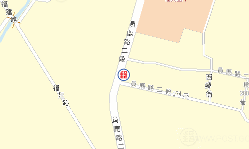 福興郵局電子地圖
