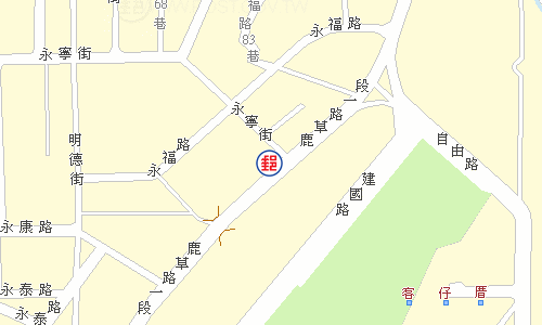 鹿港彰濱郵局電子地圖