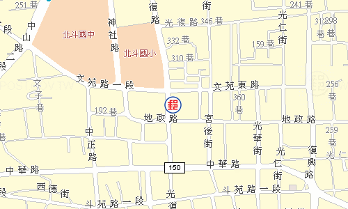 北斗郵局電子地圖