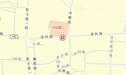 埤頭路口厝郵局電子地圖