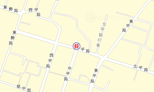 大城郵局電子地圖