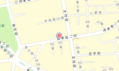 Yuanlin Post Office emap