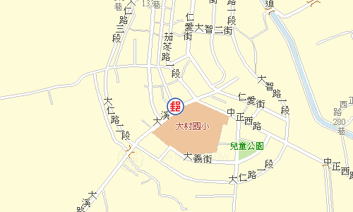 大村郵局電子地圖