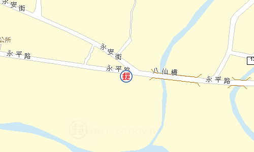 中寮郵局電子地圖