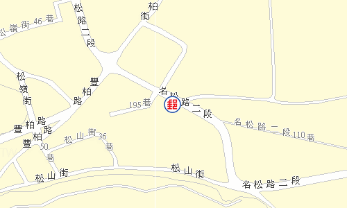 名間松嶺郵局電子地圖