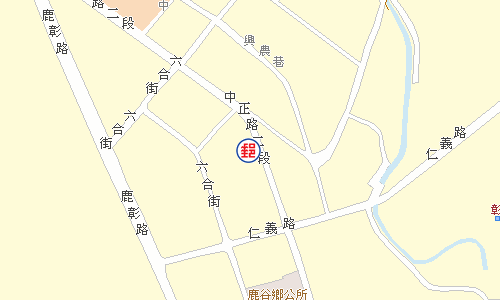 鹿谷郵局電子地圖