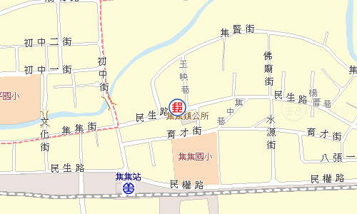 鹿谷清水郵局電子地圖