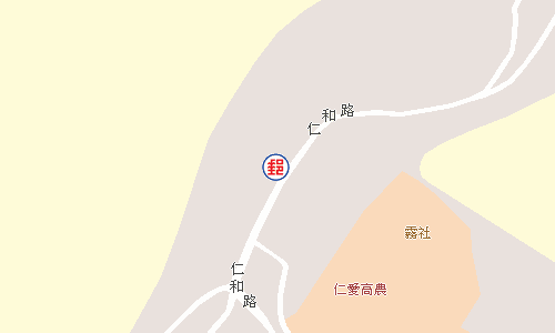仁愛霧社郵局電子地圖