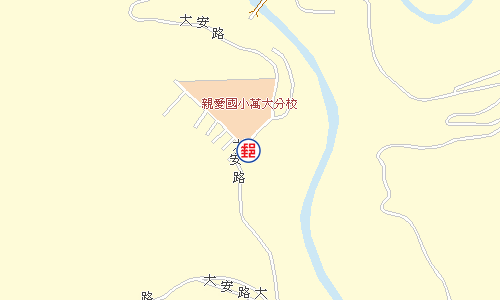仁愛萬大郵局電子地圖