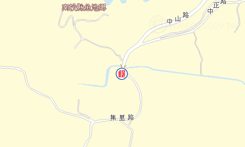 魚池頭社郵局電子地圖