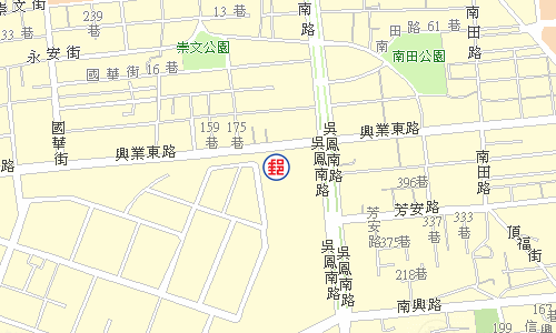 嘉義興業路郵局電子地圖