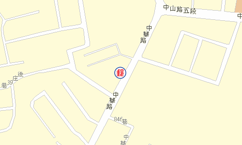 中埔後庄郵局電子地圖