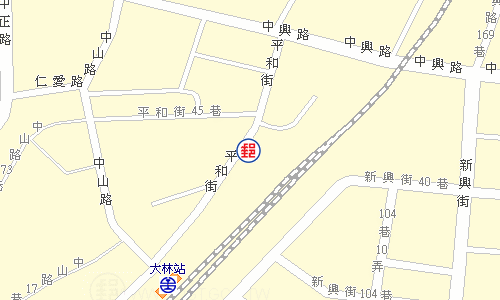 大林郵局電子地圖