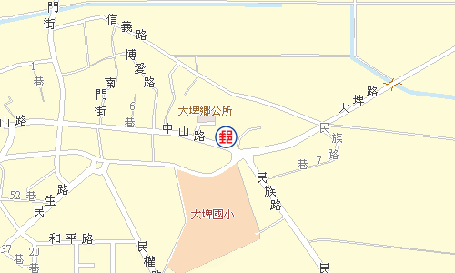 大埤郵局電子地圖