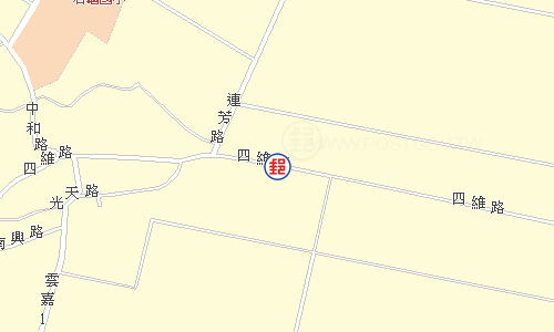 斗南石龜郵局電子地圖