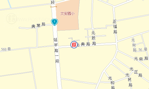斗南新光郵局電子地圖