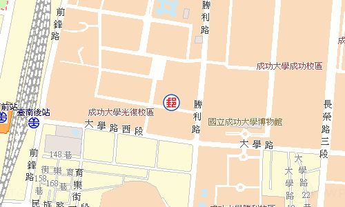 成功大學郵局電子地圖