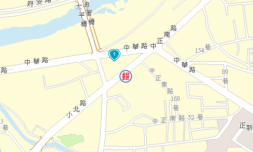 永康六甲頂郵局電子地圖