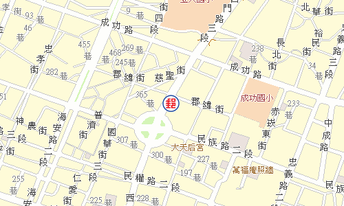 臺南普濟郵局電子地圖