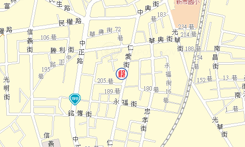 新市郵局電子地圖