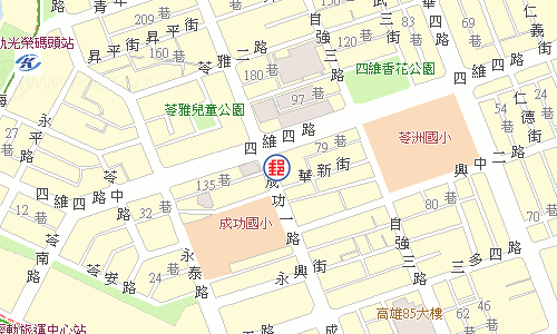 苓雅郵局電子地圖