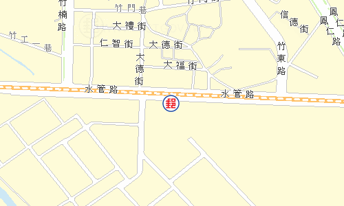 仁武台塑郵局電子地圖