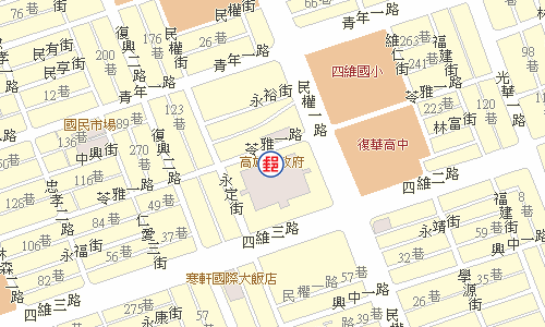 高雄市府郵局電子地圖