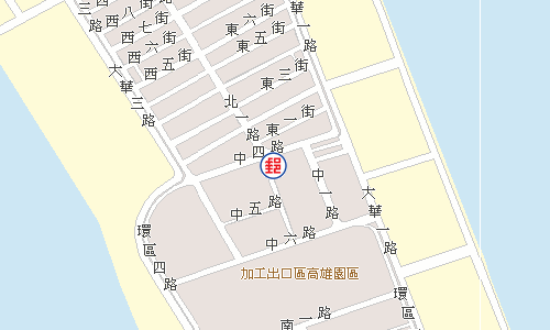 前鎮科技園區郵局電子地圖