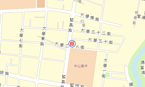 Nanzi Lantian Post Office emap