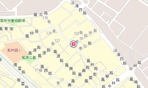 高雄大林蒲郵局電子地圖