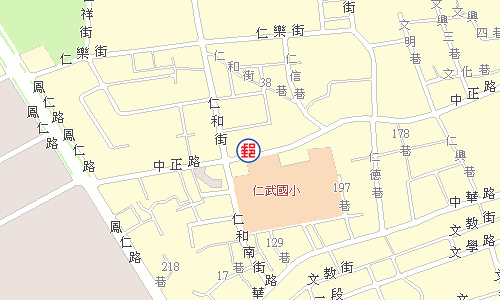 仁武郵局電子地圖