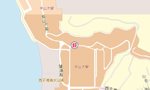 中山大學郵局電子地圖