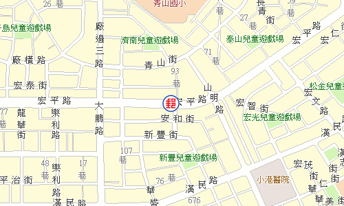 高雄宏平郵局電子地圖