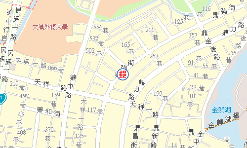 高雄鼎金郵局電子地圖