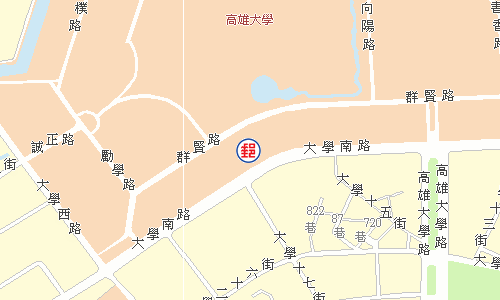 高雄大學郵局電子地圖