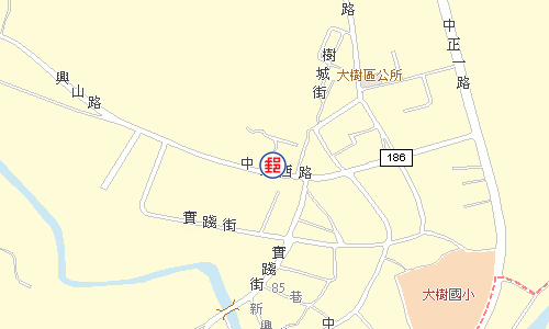 大樹郵局電子地圖